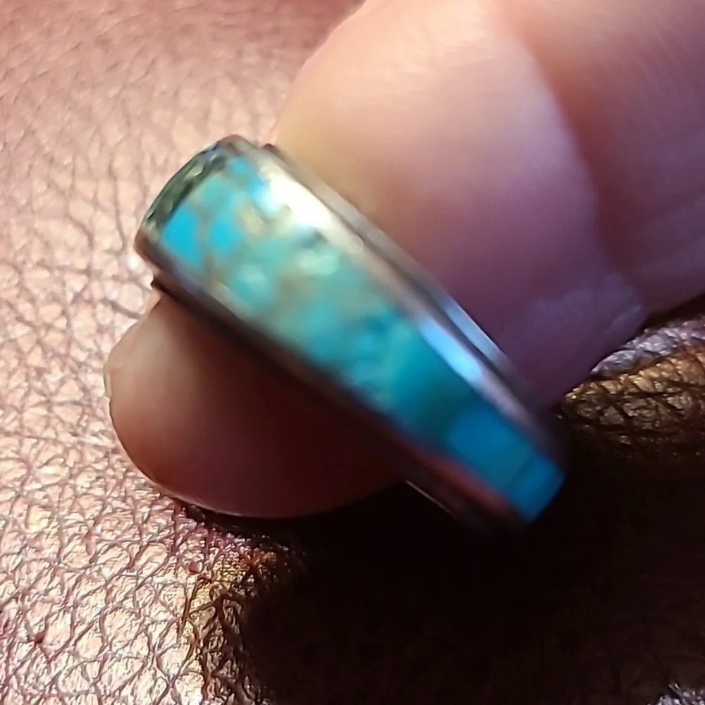 VINTAGE TURQUOISE RING - Picture 6 of 7
